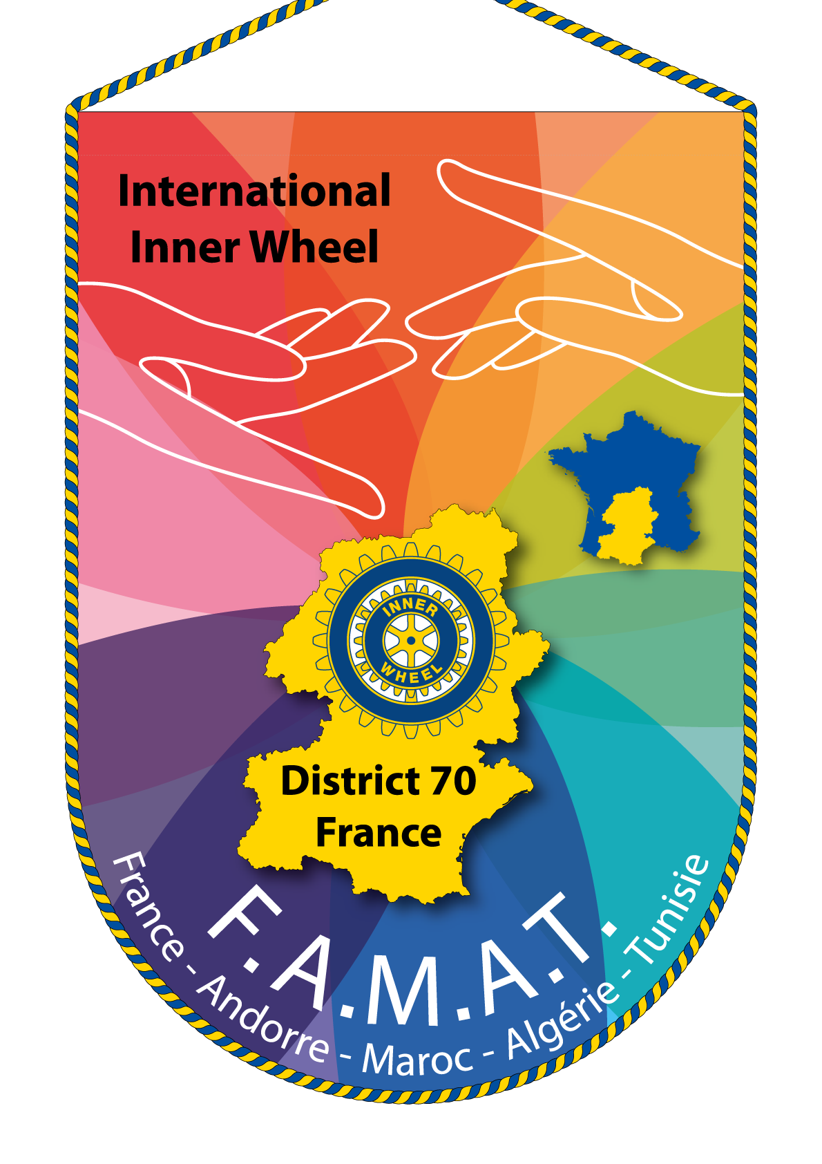FANION INNER WHEEL DISTRICT 70