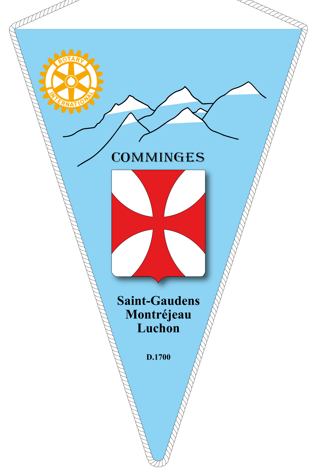 FANION ROTARY CLUB COMMINGES