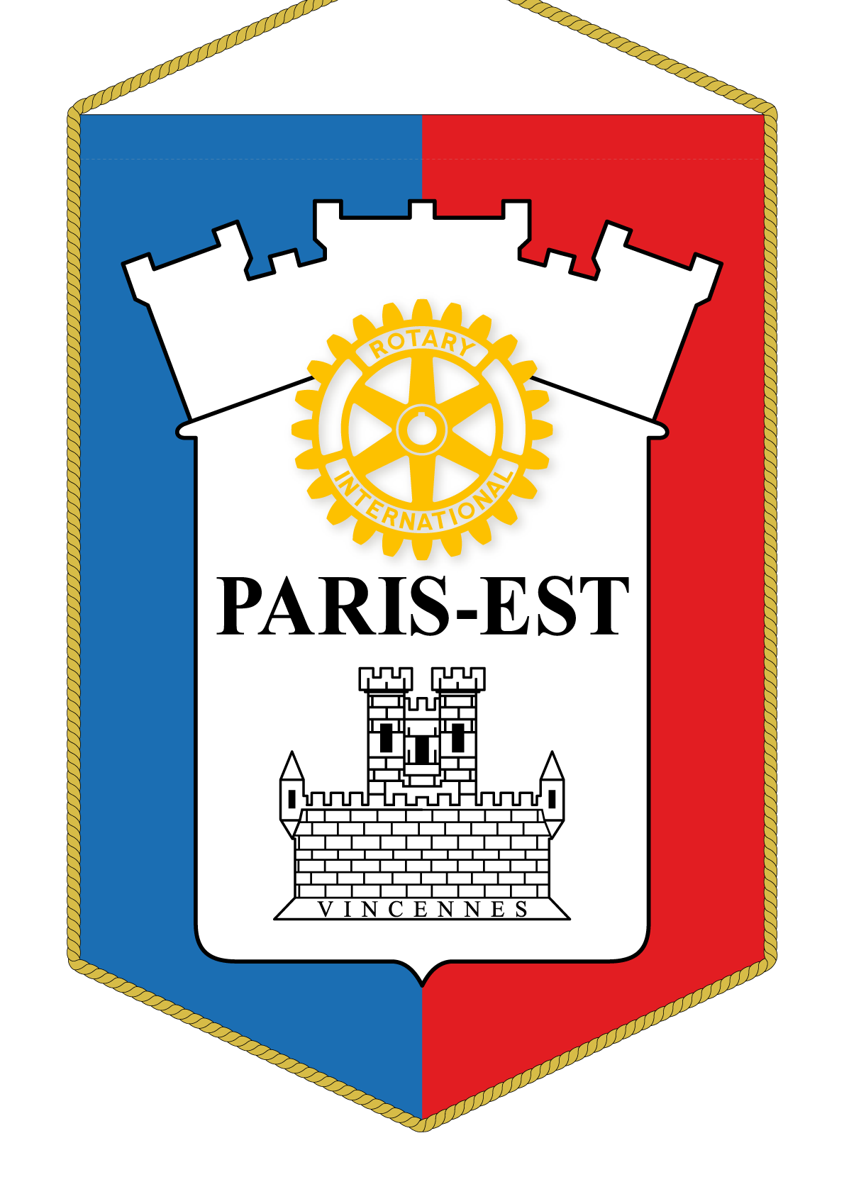 FANION ROTARY CLUB PARIS EST