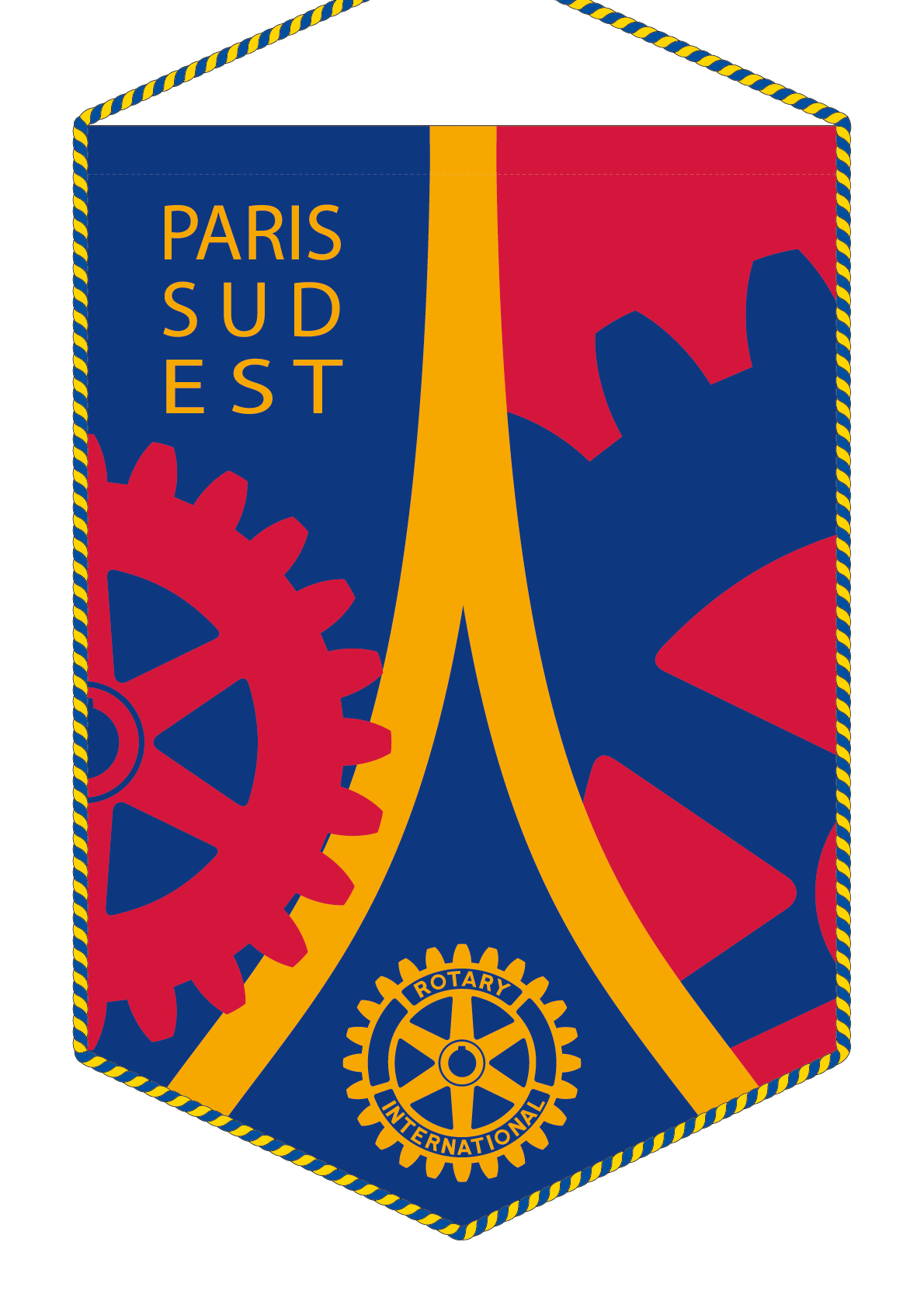 FANION ROTARY CLUB PARIS SUD EST