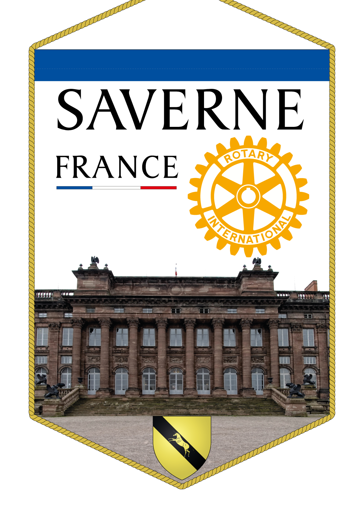 FANION ROTARY CLUB SAVERNE