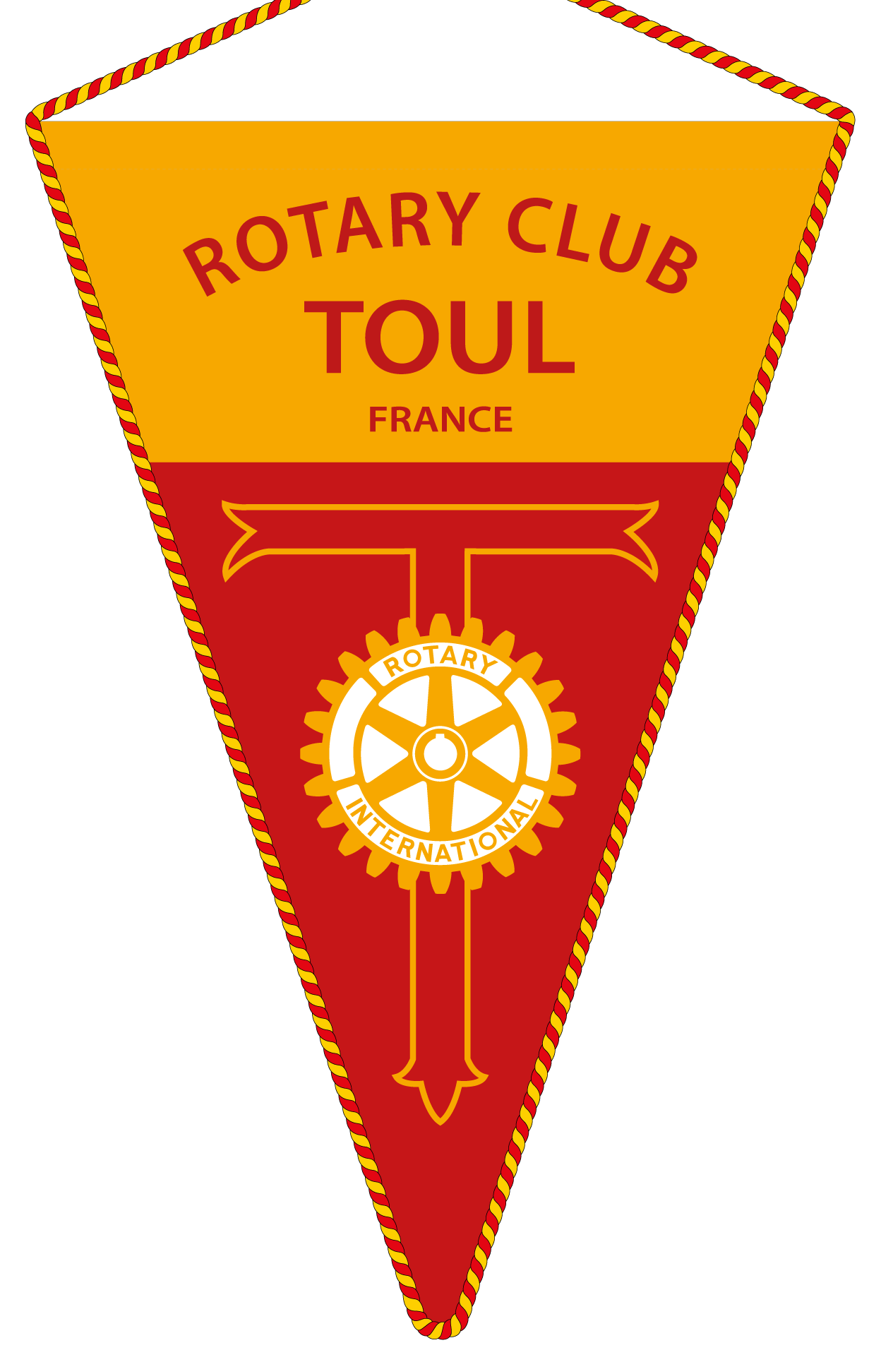 FANION ROTARY CLUB TOUL